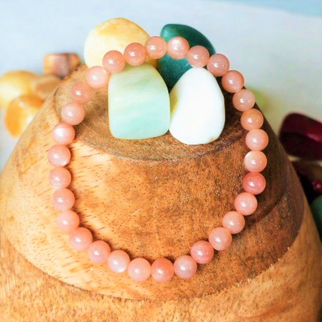 Bracelet Pierre de Soleil 6 mm