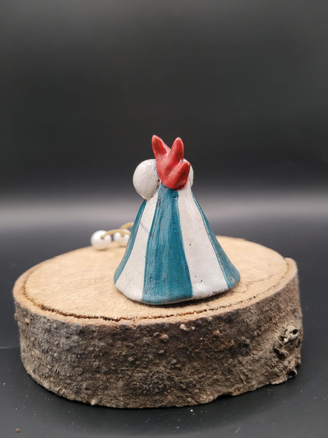 Poulette MARINETTE, céramique, artisanale, pièce unique