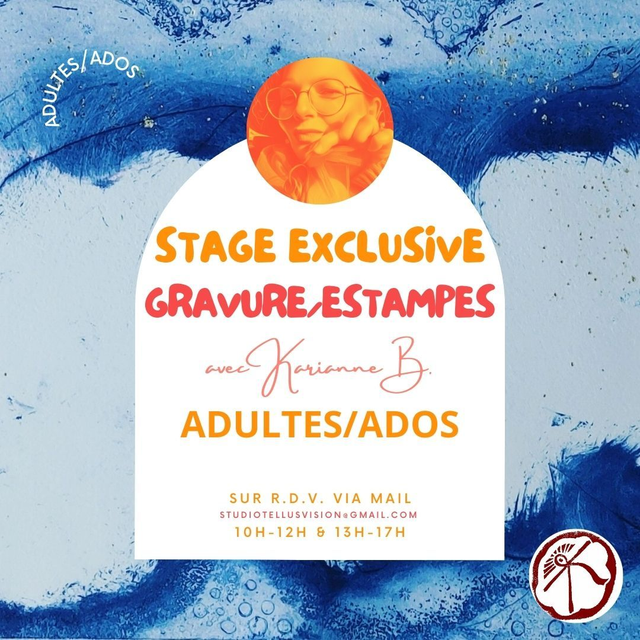 Atelier ADULTE/ADO EXCLUSIVE STAGE Gravure