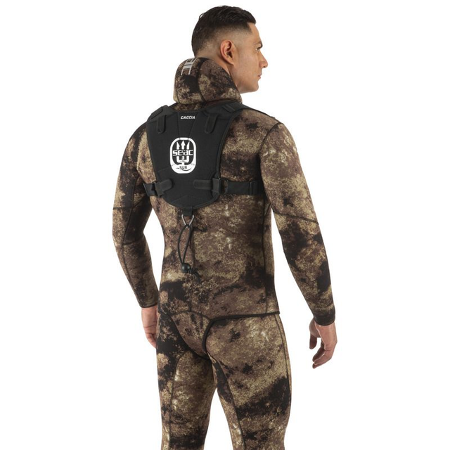 caccia baudrier à plomb jusqu'à 6kg à largage rapide