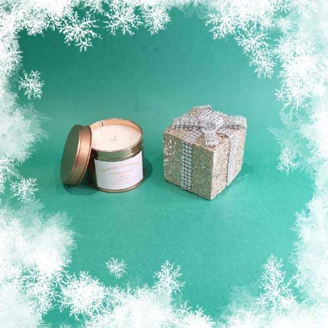 Frankincense &amp; Myrrh Tin Candle