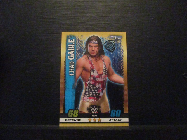 Chad Gable - Smackdown Live Slam Attax 10th Edition Original Trading Card #140