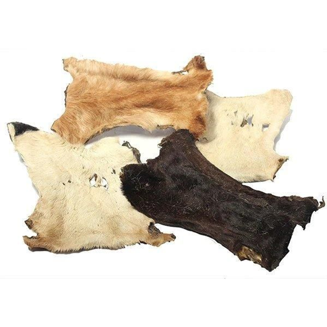 XL Flat Hairy Beef Skin / Beef Bark