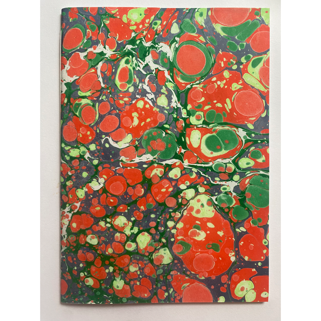 Softbound Notebook, Orange And Grey Stone