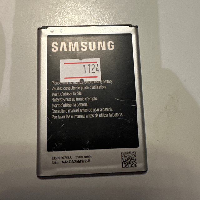 1124-Samsung Galaxy S6 Edge: Original-Ersatzakku