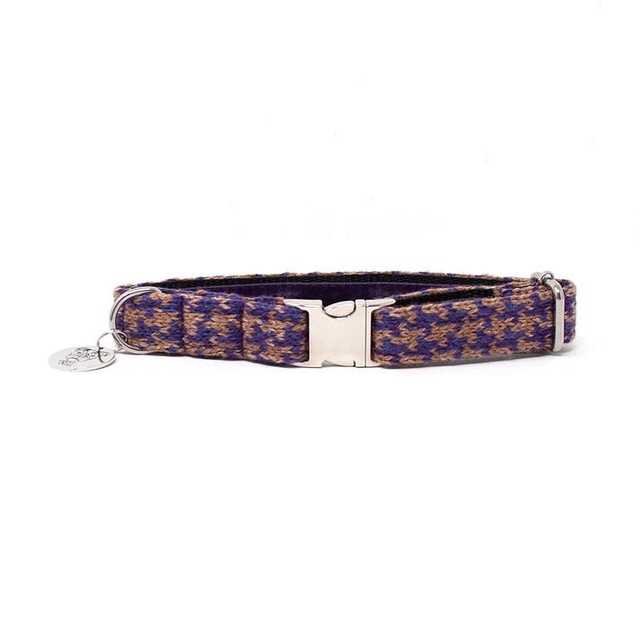 Stocky &amp; Dee Houndstooth Kensington Collar