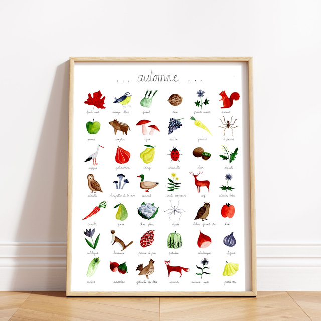 Affiche "Automne"