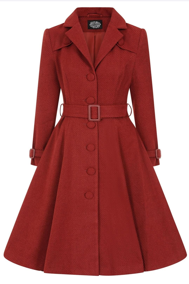 Manteau Isabella terracotta