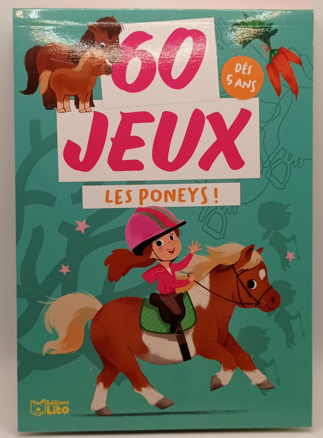 60 jeux : Les poneys (5 ans)