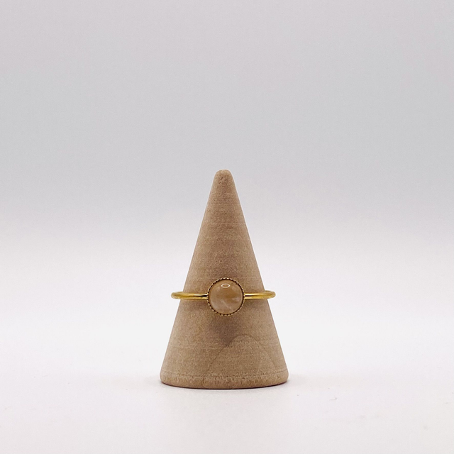 Bague Thelma - lune orange
