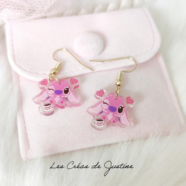 Boucles d&#039;oreilles Stitch Angel 