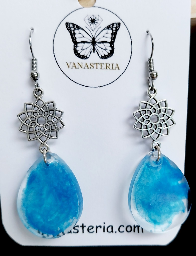 Boucles d’oreilles « Goutte d’Éveil »