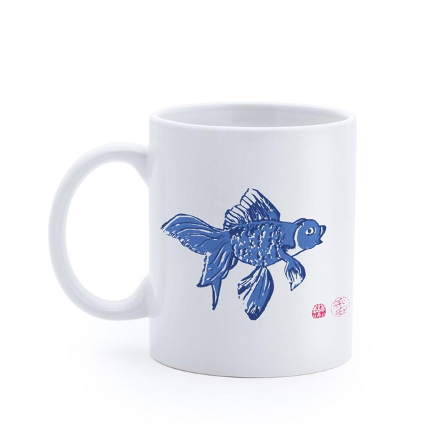 GOLDENFISH AZUL TAZA   