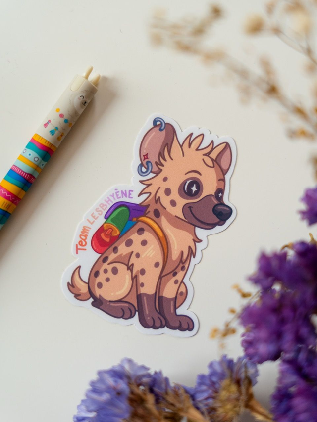 Sticker Lesb-hyène