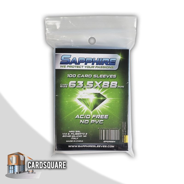 Sapphire - Sleeves Trasparenti - Standard - (100 Sleeves)