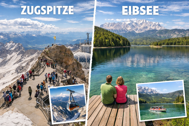 Výlet na Zugspitze a jezero Eibsee dne 11.7.2026