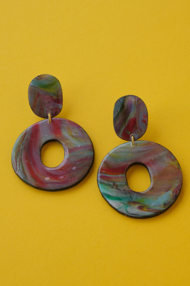 FUGITIVES - boucles d'oreilles #03