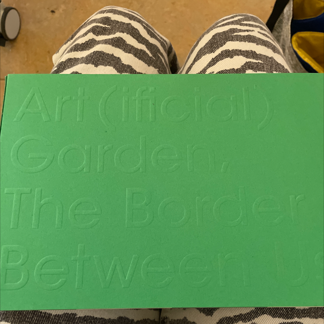 Art(Ificial) Garden, The Border Between Us