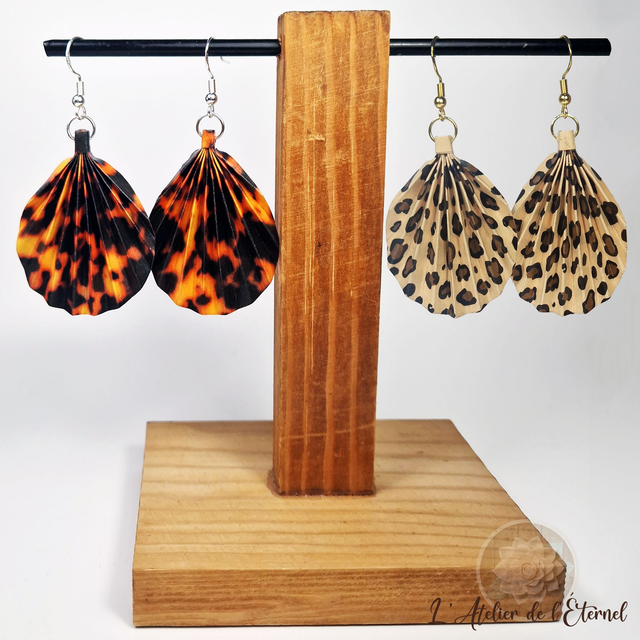 Boucles d'oreilles Licuala - Collection animale