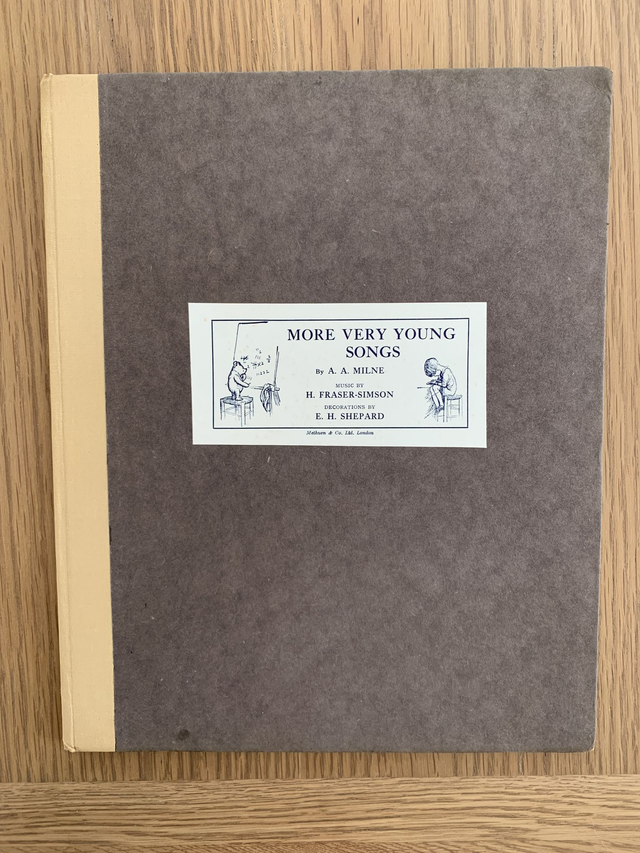 More Very Young Songs A.A. Milne &amp; H. Frasier-Simon, Ill. Shepard - 1928