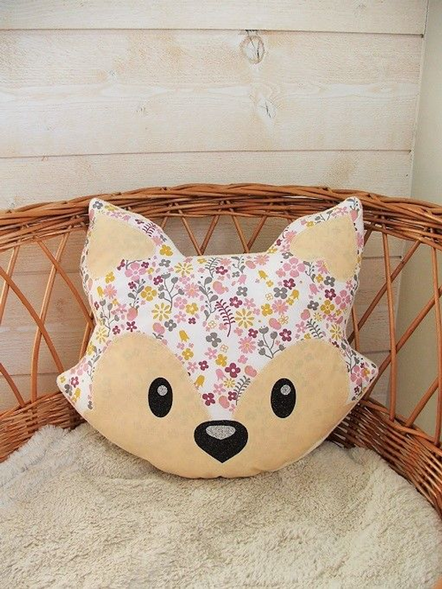 Coussin range pyjama Fleuri printemps