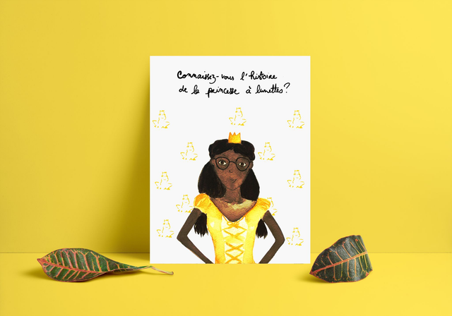 Affiche Odile La Princesse à Lunettes