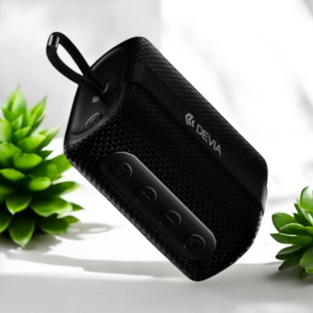 Enceinte Bluetooth à Lanière - Devia Kintone Series (O-A2) - Noir