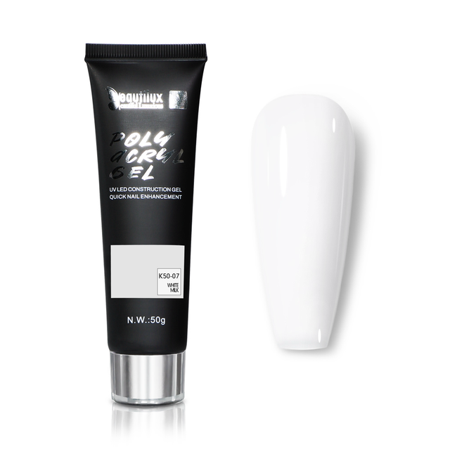 Poly acrygel milky white k07  (15g)