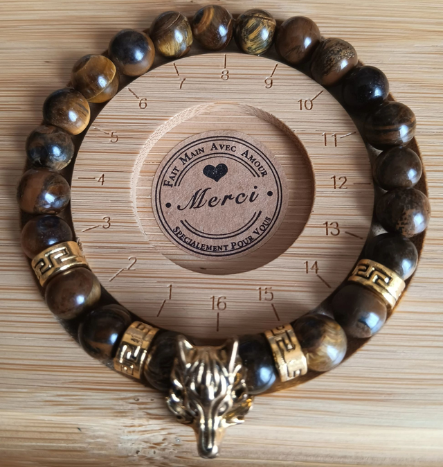 Bracelet Élastique en Pierre Naturelle 8 mm 