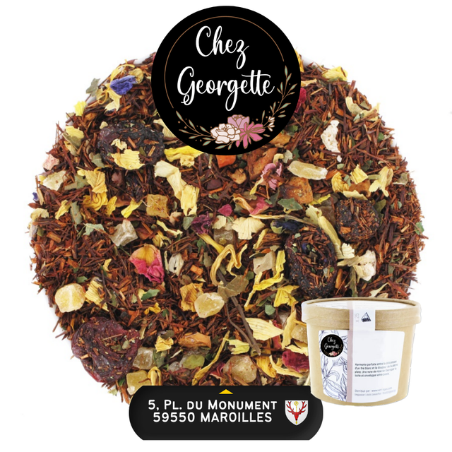 ROOIBOS AMOUR DE CITRON - Pot de 25 infusettes