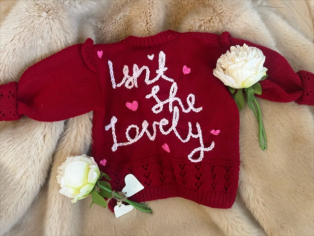 Isn’t she Lovely knit - 18-24months 