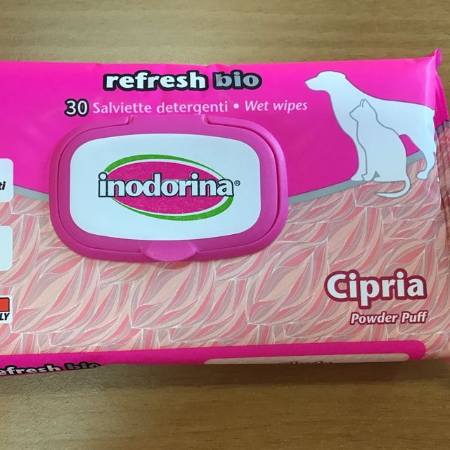 Inodorina 30 salviette detergenti cipria 8031398124667