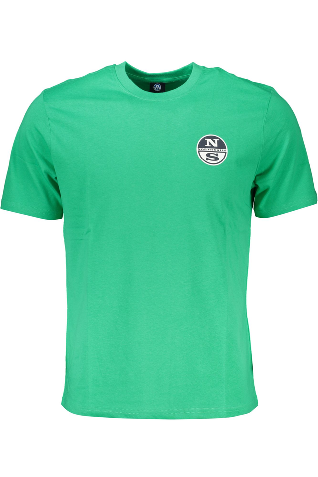 NORTH SAILS T-SHIRT MANICHE CORTE UOMO VERDE