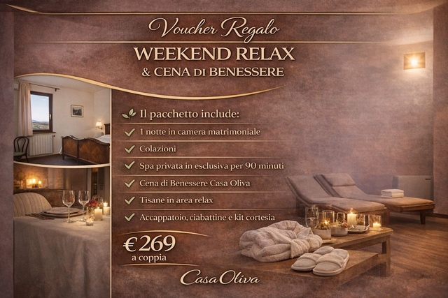 Week-End relax e cena di benessere