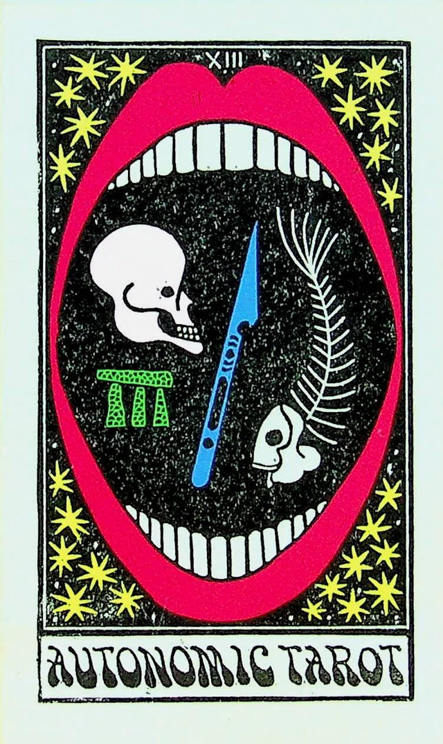 Autonomic Tarot Cards / David Keenan &amp; Sophie Hollington