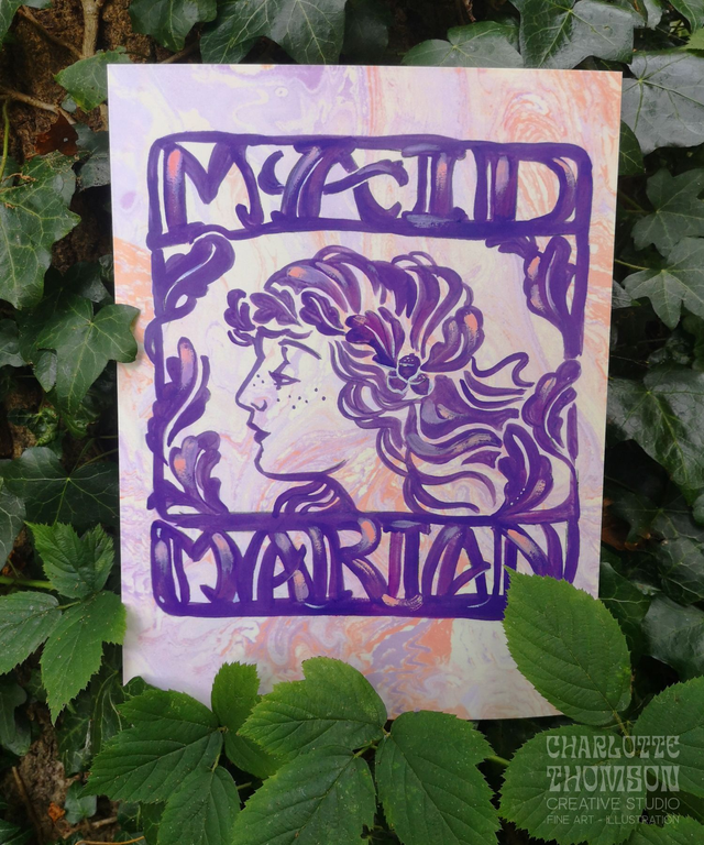 Maid Marian &amp; Robin Hood - A4 Art Prints