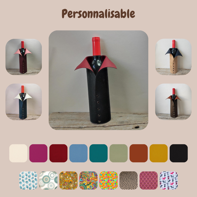 Chemise pour Bouteille Personnalisable