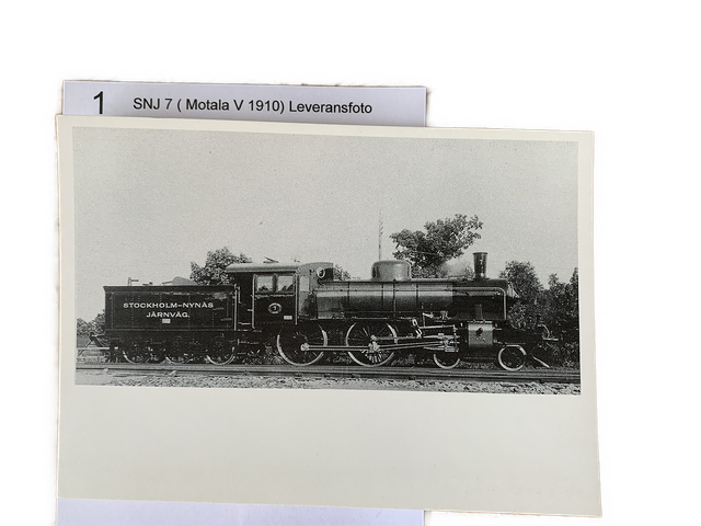 1. SNJ 7 (Motala 1910) Leveransfoto