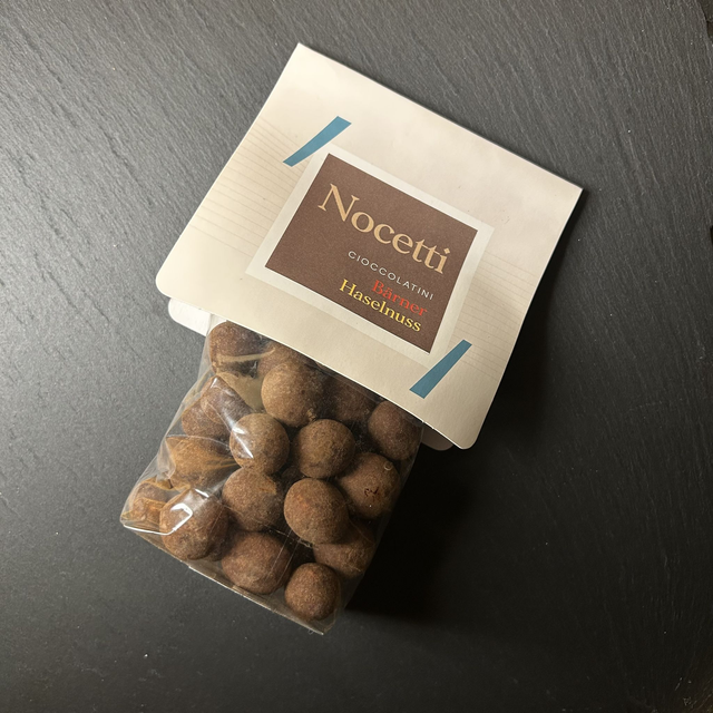 NOCETTI Bärner Haselnüsse, ,,nobíle'' ARTISTI DEL CIOCCOLATO 