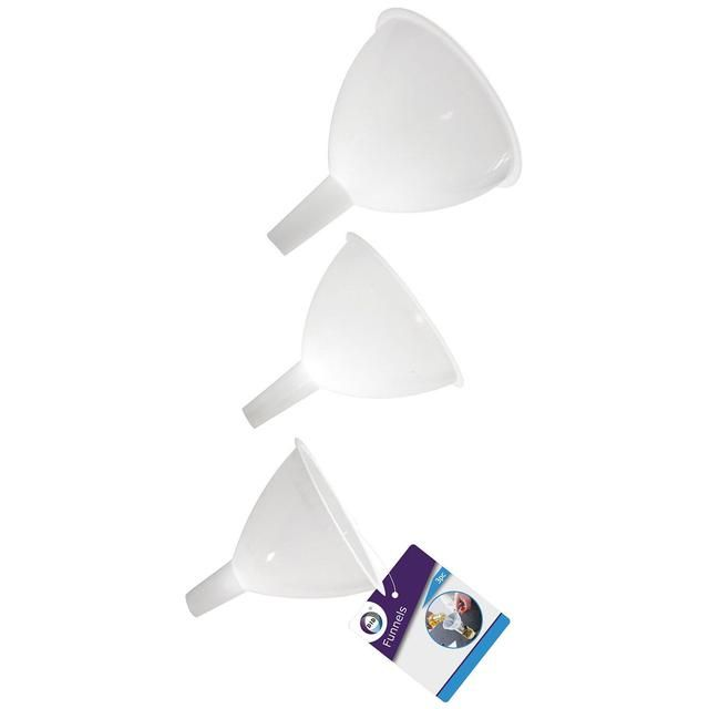 DID Plastic Funnels - Set Of 3