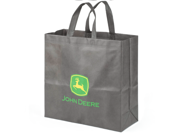 Graue Vlies-Tasche