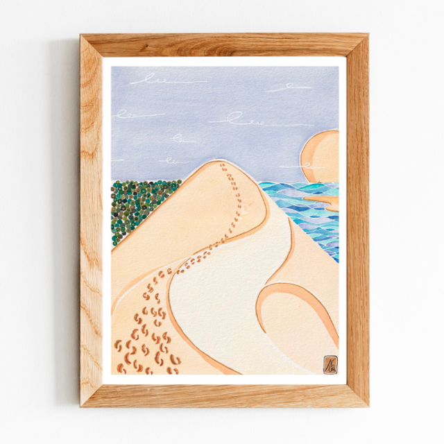 Dune du Pilat - Artprint