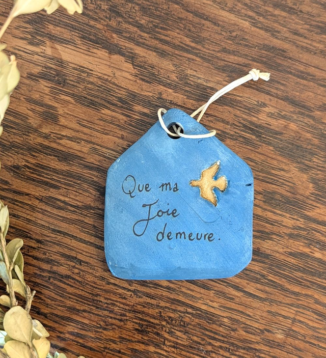 Pensée à accrocher : Que ma joie demeure.