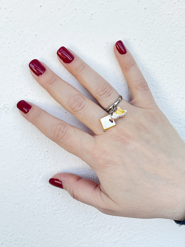 Anello Novembre Fatto a Mano Regolabile e Personalizzato Mese di Nascita