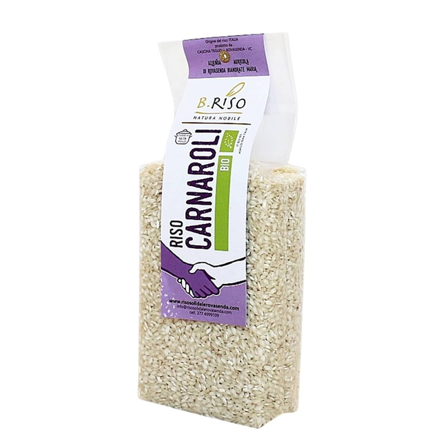 B.Riso Carnaroli Reis Bio Barragia Piemont 1 kg-Pack