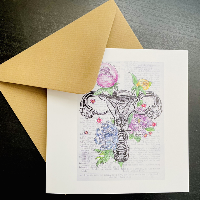 Fountain of life Greetings Card