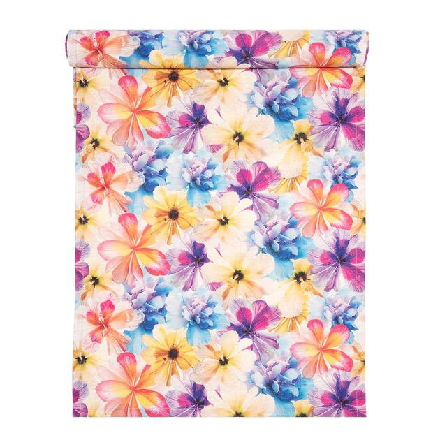 Flower multi Tischläufer 40x150 cm