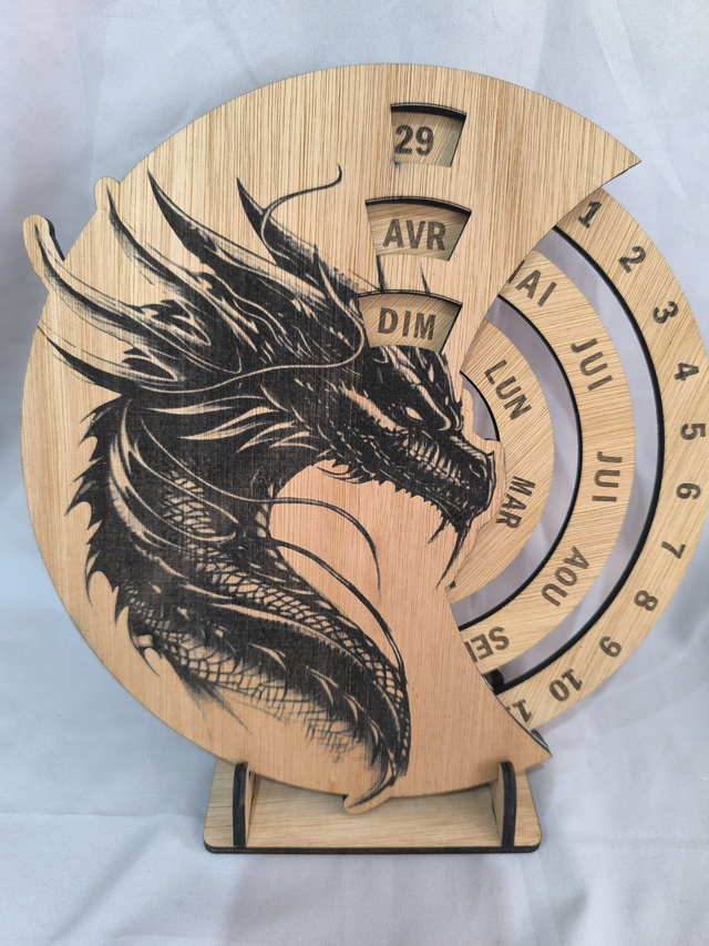 Calendrier perpétuel &quot;Dragon&quot;
