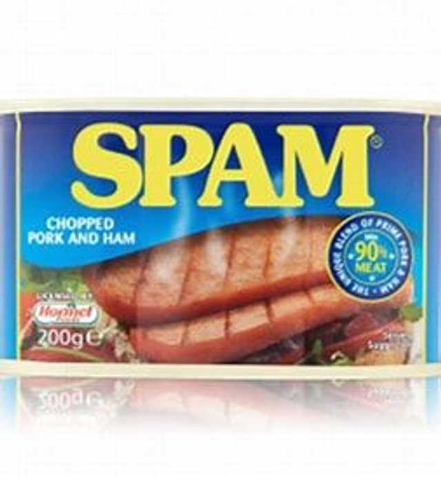 Spam Chopped Pork &amp; Ham  - 200g 
