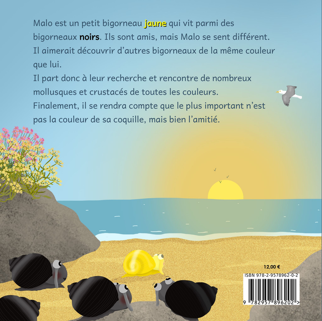 La quête de Malo le bigorneau jaune